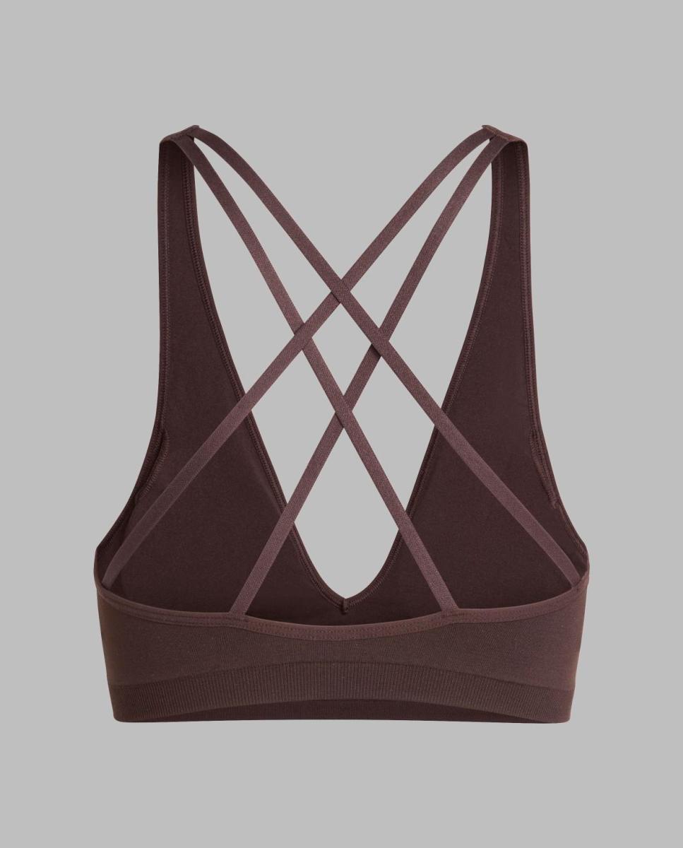Top de Mulher Workout Essentials Castanho-7