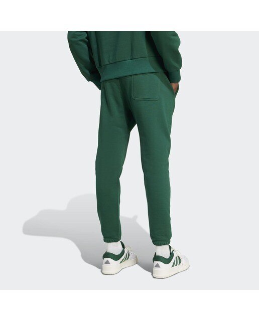 Calças de Treino de Homem ALL SZN Fleece Regular Tapered Verde-2