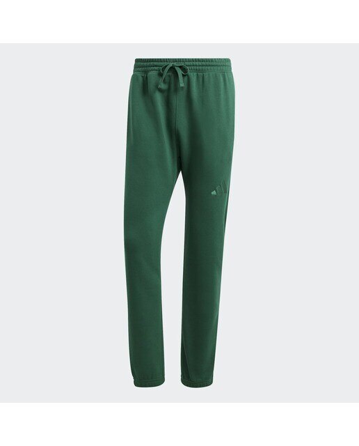 Calças de Treino de Homem ALL SZN Fleece Regular Tapered Verde-6