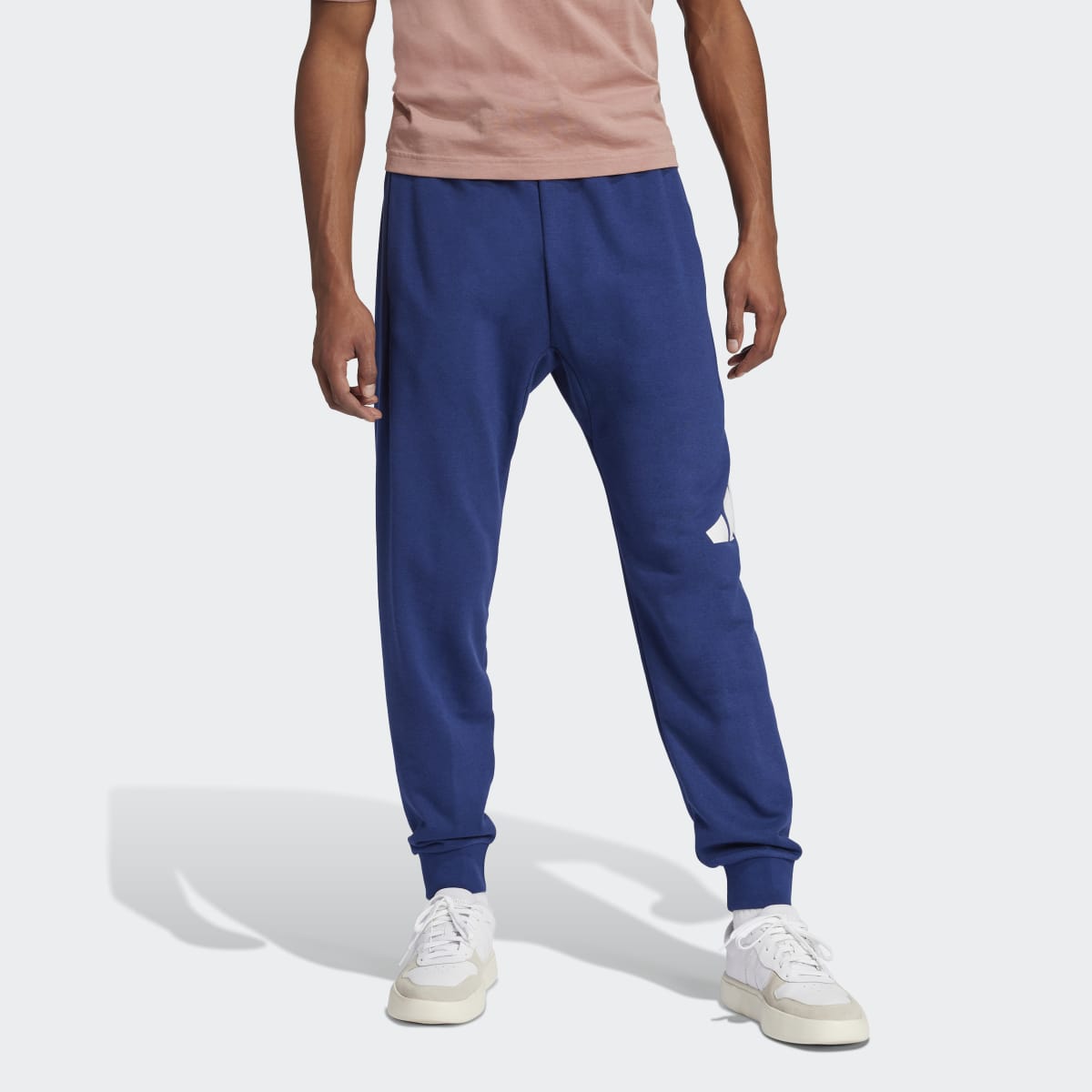 Calças de homem Essentials Adidas Azul-4