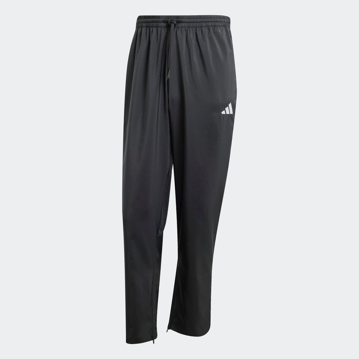 Calças de Homem Essentials Small Logo Open-Hem Stanford Preto-6