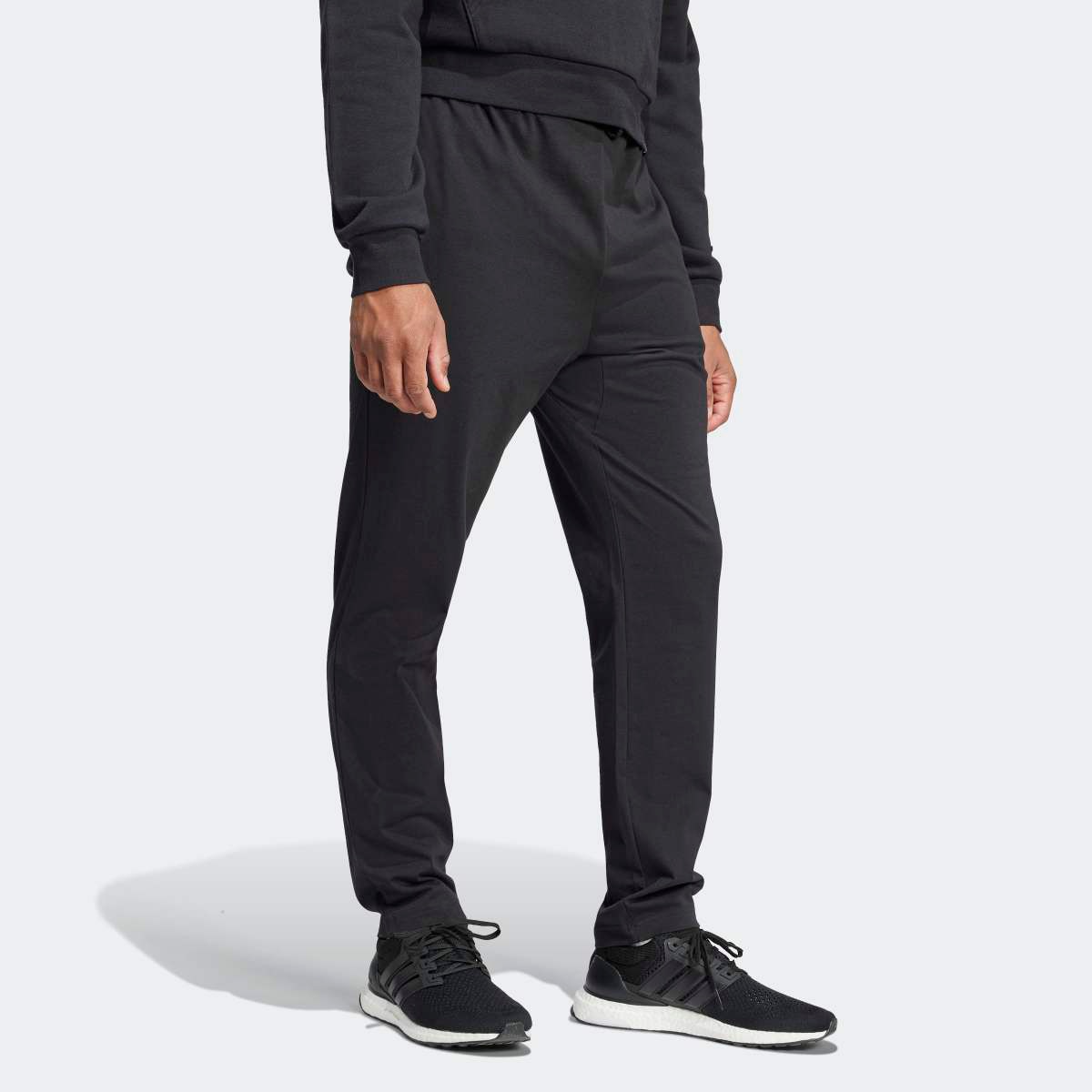 Calças de Homem Essentials Small Logo Single Jersey Preto-3