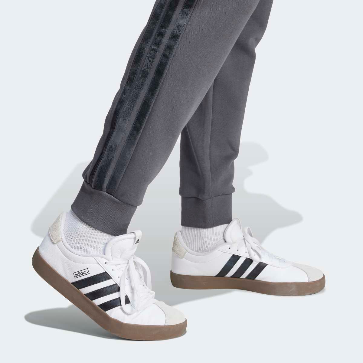 Calças de Homem AOP Colourblock Cinzento-5
