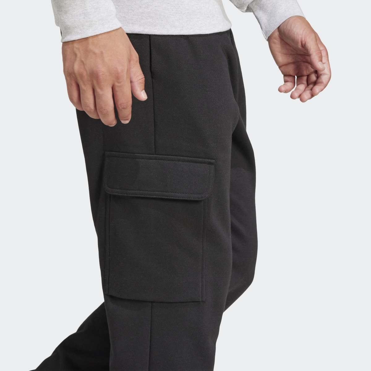 Calças de Homem Essentials Preto-5