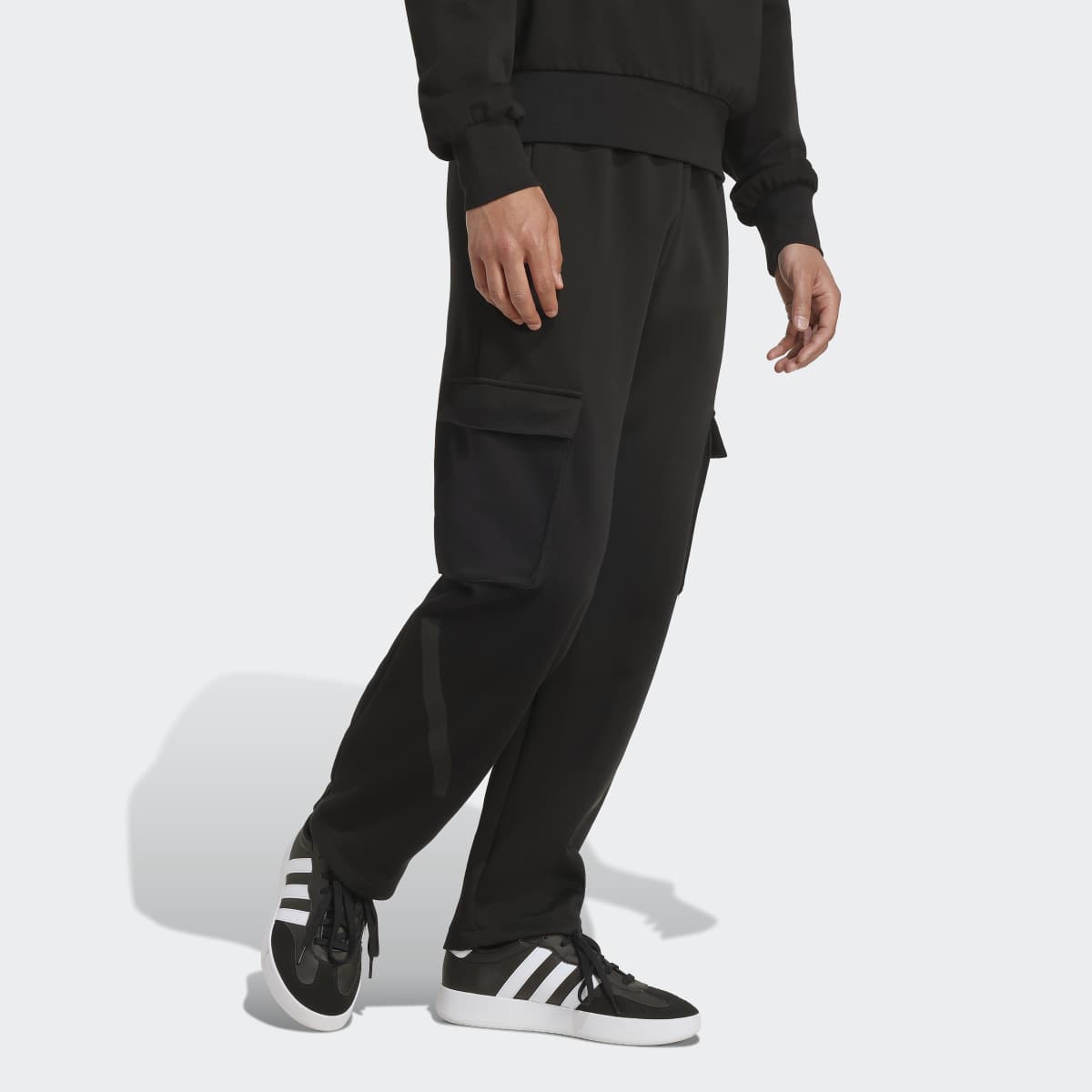 Calças de homem Z.N.E. adidas Preto-3