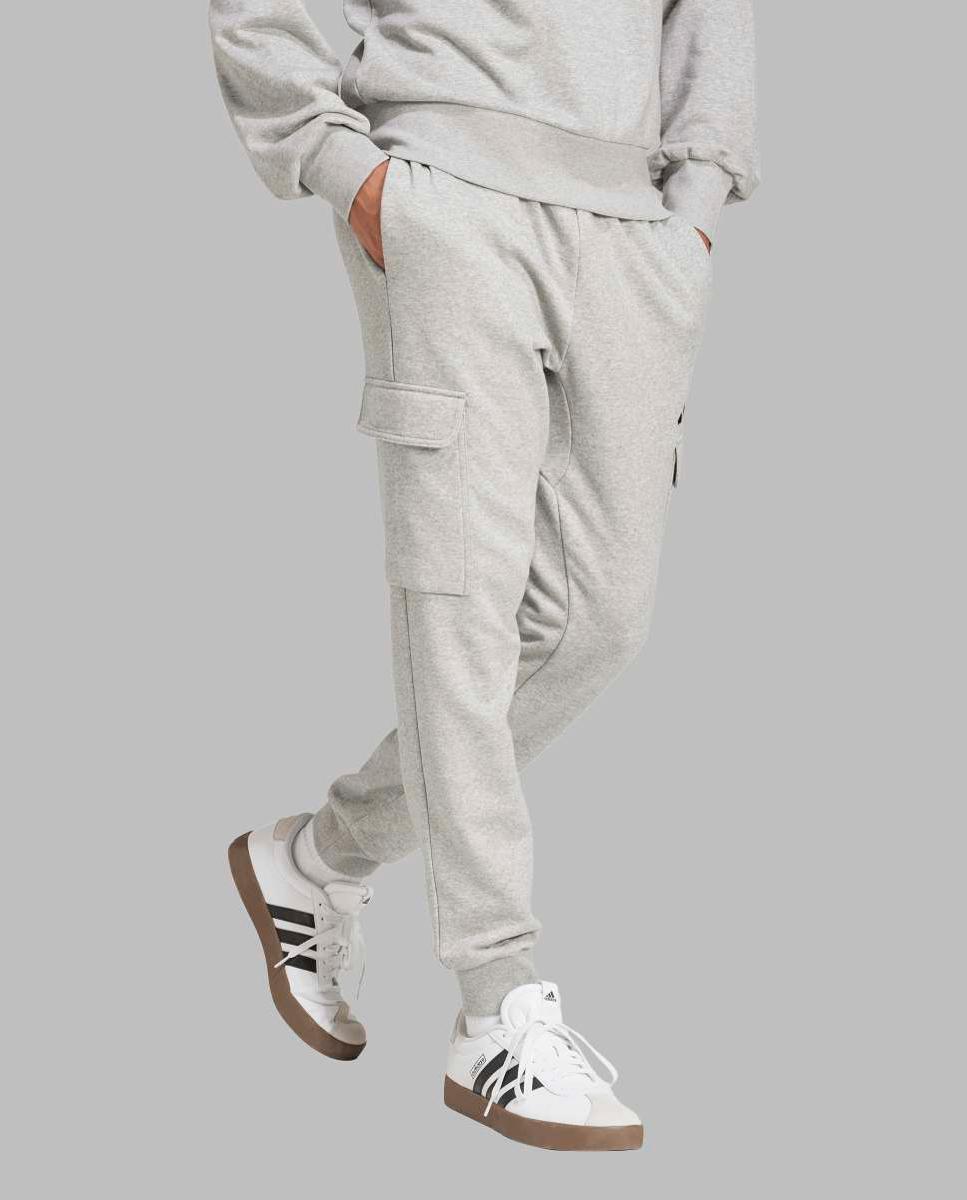 Calças de homem Essentials Adidas Cinzento-3