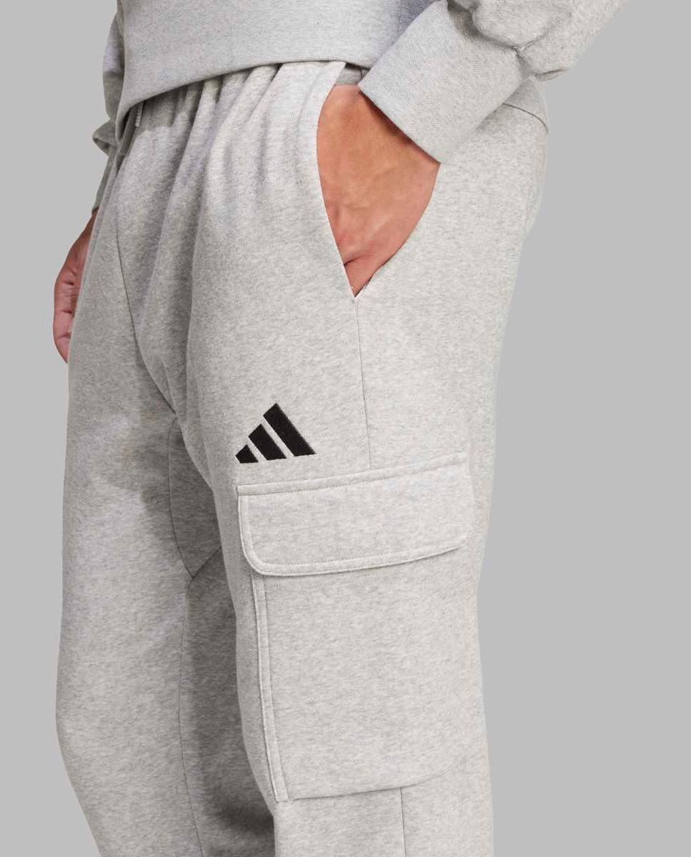 Calças de homem Essentials Adidas Cinzento-4