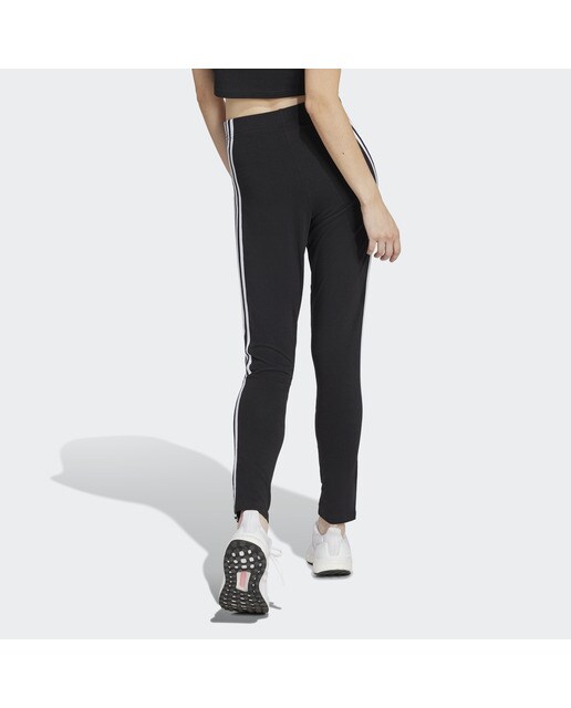 Leggings de Mulher Future Icons 3 Faixas Preto / Branco-2