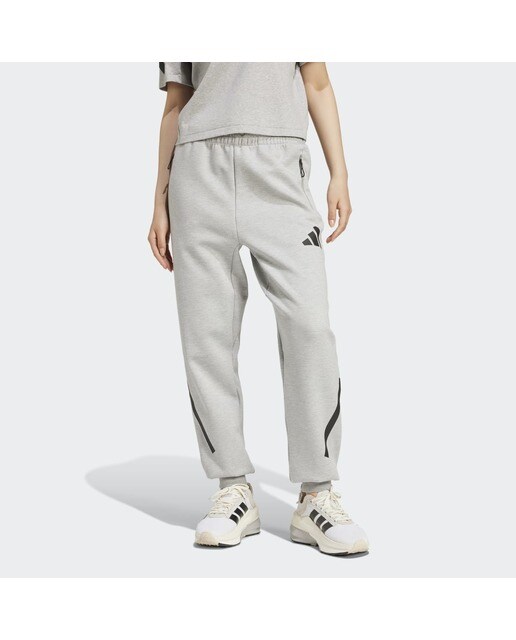 Calças de mulher Z.N.E adidas Cinzento-1