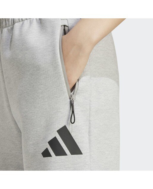 Calças de mulher Z.N.E adidas Cinzento-3