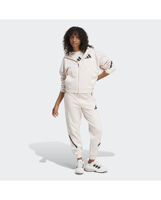 Calças de mulher Z.N.E adidas Rosa-pálido-5
