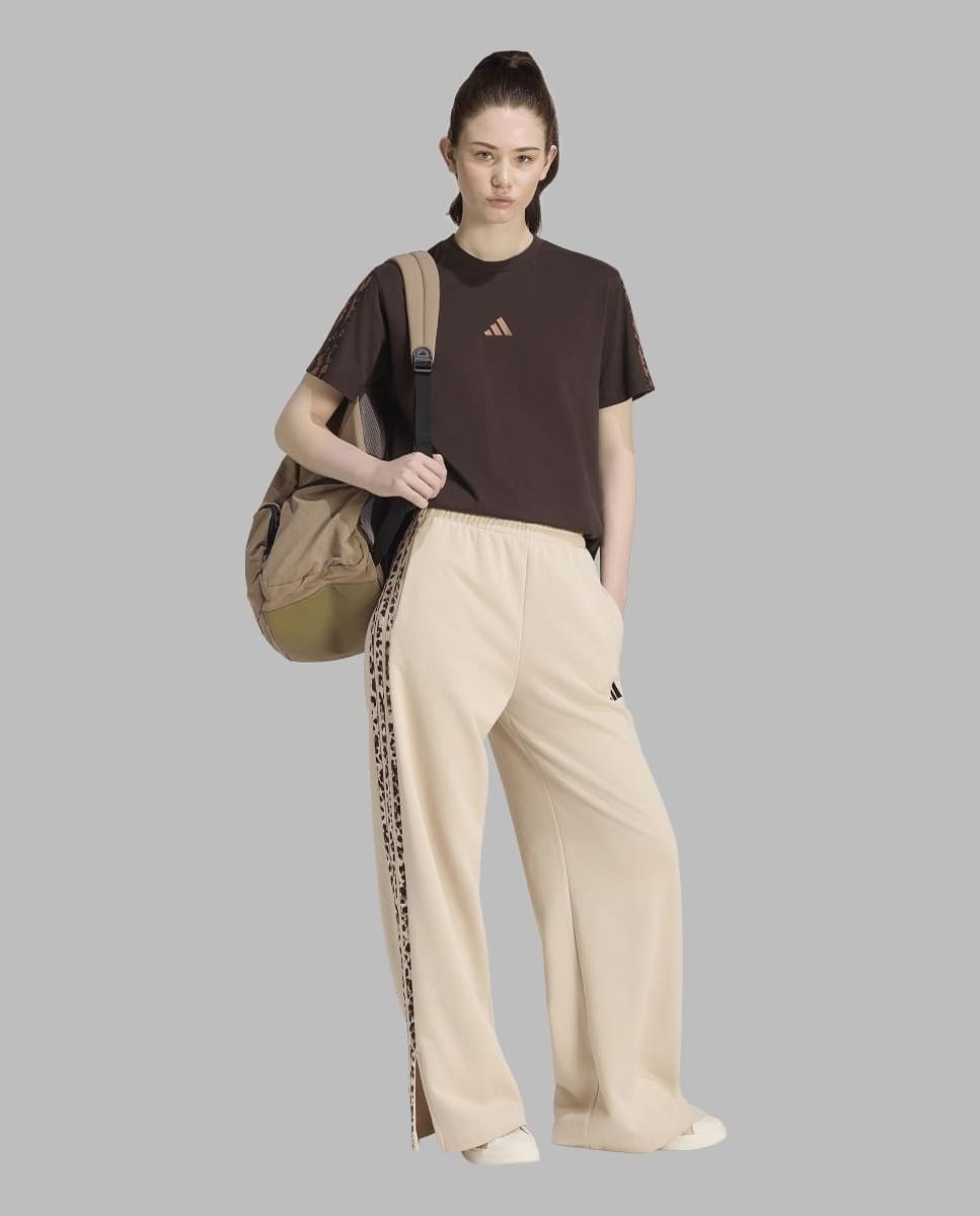 Calças de Mulher Essentials Seasonal Bege-3
