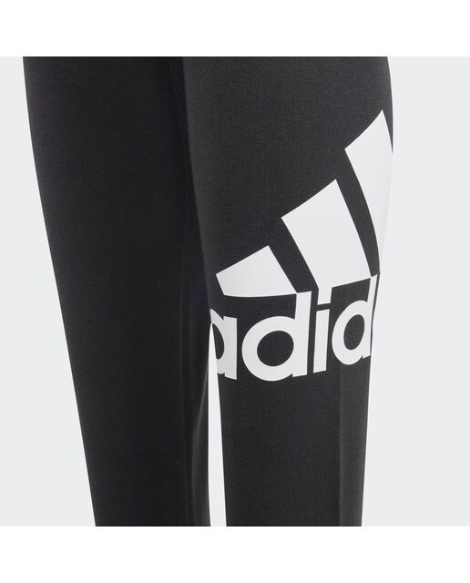 Leggings de Menina Essentials Big Logo Cotton Preto-4