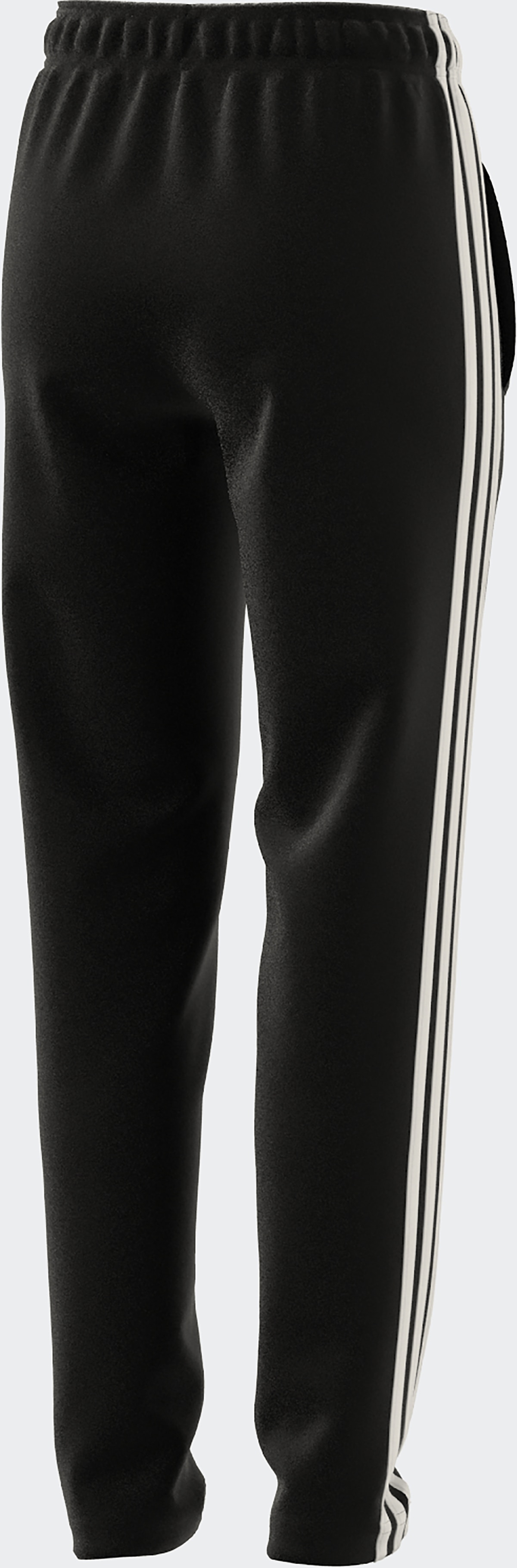 Calças de criança Essentials 3 faixas adidas Preto / Branco-2