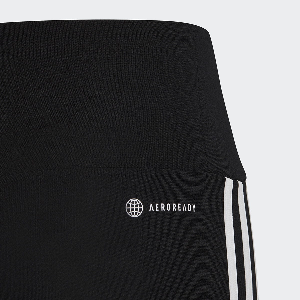 Leggings de Criança Essentials AEROREADY Preto / Branco-4
