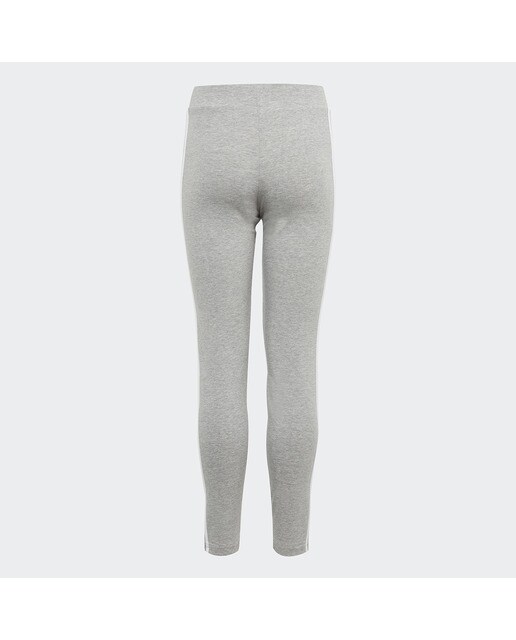 Leggings de Criança Essentials Cotton 3 Faixas Cinzento-2