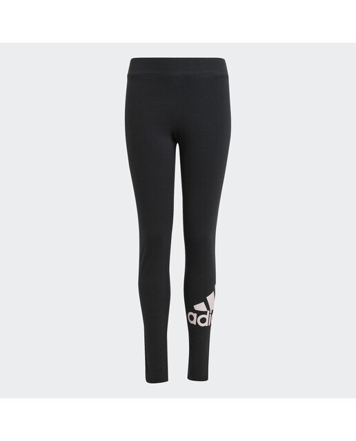 Leggings de Menina Essentials Big Logo Cotton Preto-6