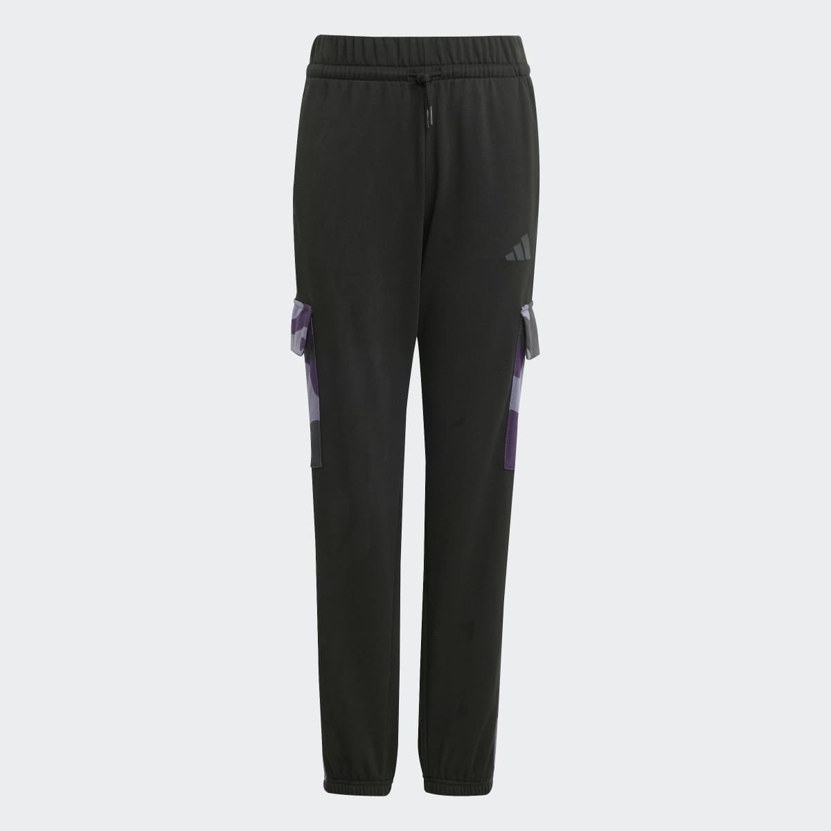 Calças de Criança Seasonal Essentials Camo French Terry Preto-8