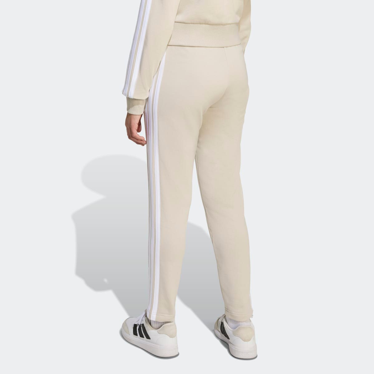 Calças de Menina 3S Essentials Bege-2