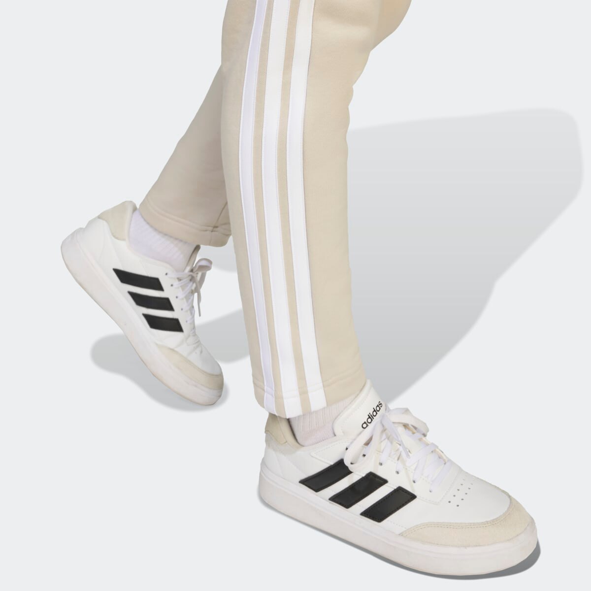 Calças de Menina 3S Essentials Bege-3