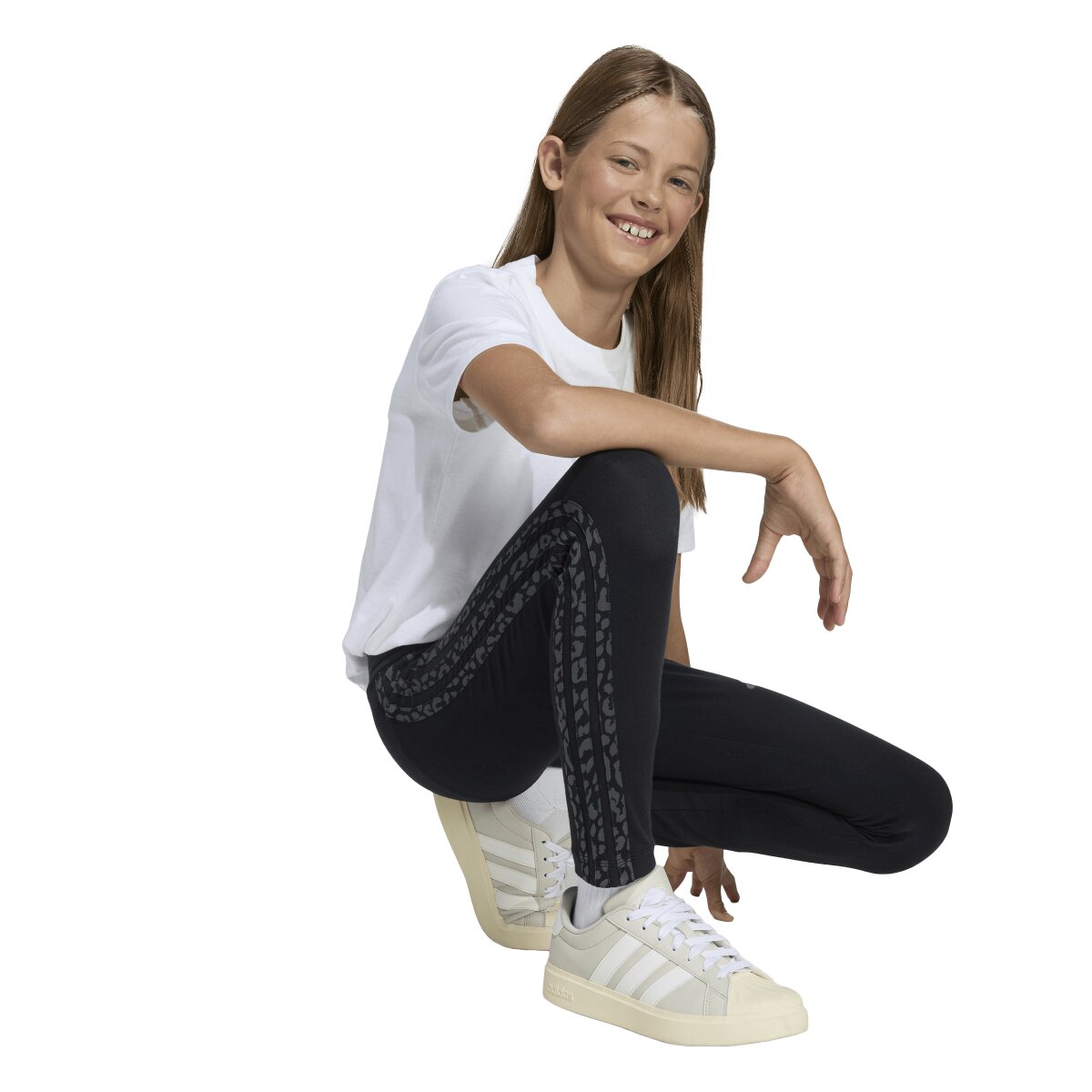 Leggings de Menina Seasonals Preto-6
