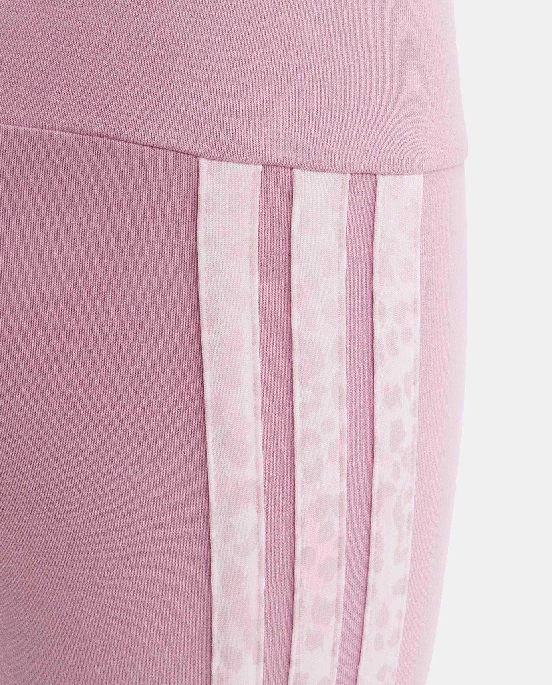 Malla de niña Animal Print adidas - Rosa Rosa-4