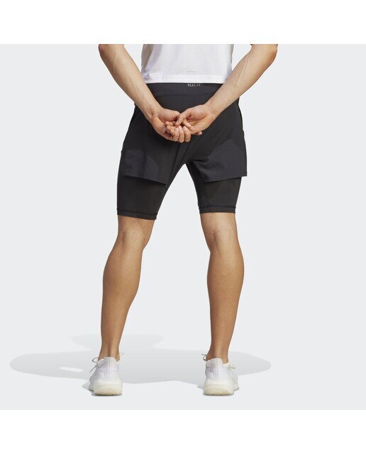 Calções de Homem HEAT.RDY HIIT Elevated Training 2-in-1 Preto-2