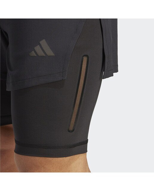 Calções de Homem HEAT.RDY HIIT Elevated Training 2-in-1 Preto-3