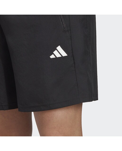 Calções de Treino de Homem Train Essentials Woven Training Preto / Branco-4