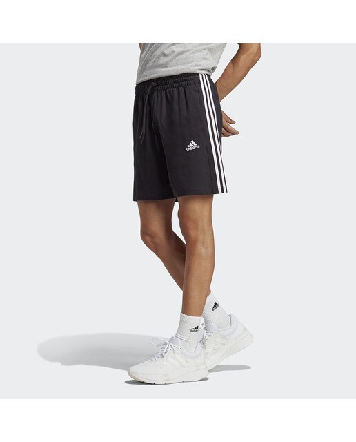 Calções de homem Essential 3 Stripes Preto-1