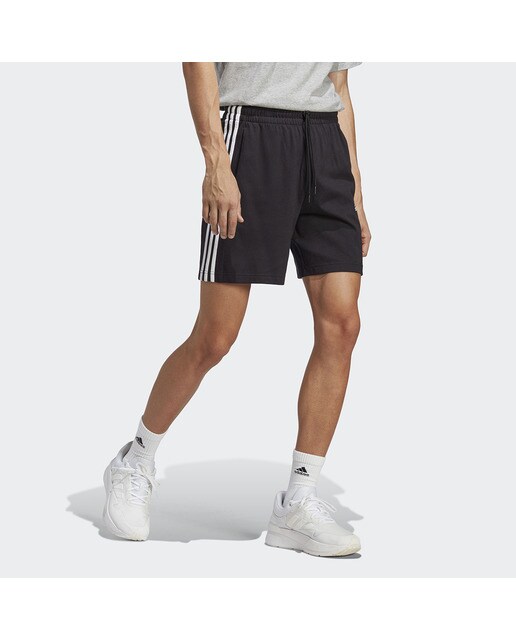 Calções de homem Essential 3 Stripes Preto-5