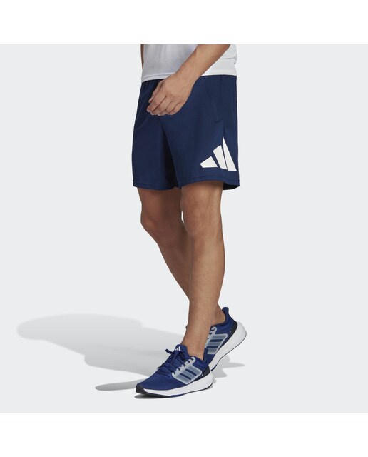 Pantalón corto de hombre Train Essentials Logo Training adidas - Azul Azul-1