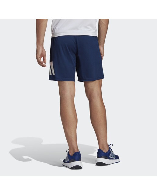 Pantalón corto de hombre Train Essentials Logo Training adidas - Azul Azul-2