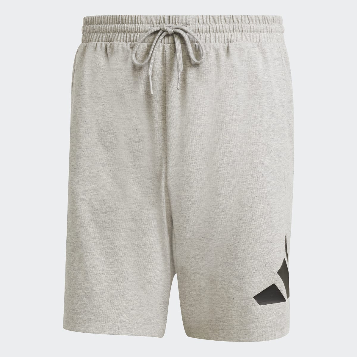 Calções de Homem Essentials Big Logo Single Jersey Cinzento-5
