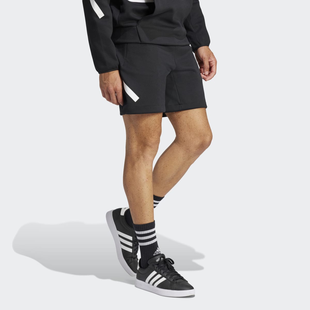 Calções de Homem Z.N.E. Adidas Preto-4
