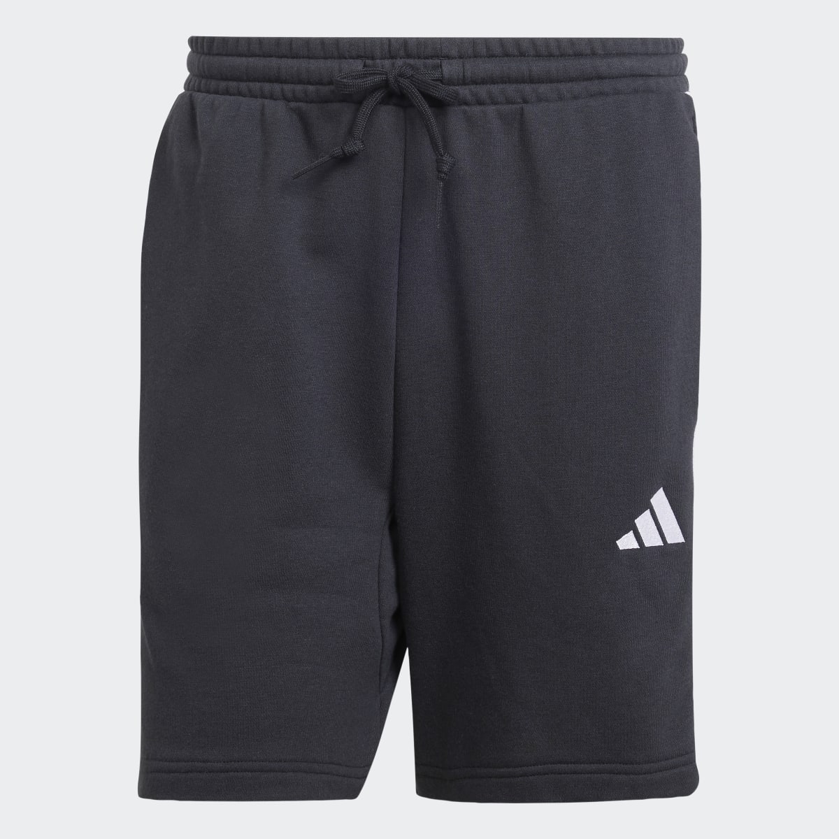 Calções de Homem Essentials French Terry 3 Faixas Preto-5