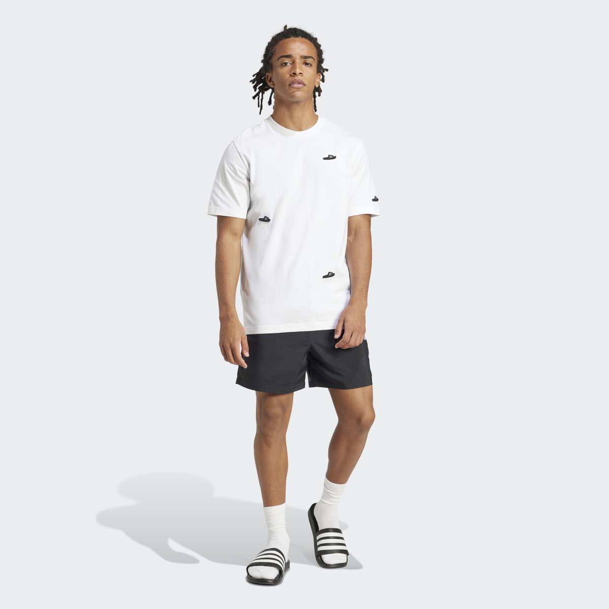 Calças de homem Essentials Adidas Preto-5