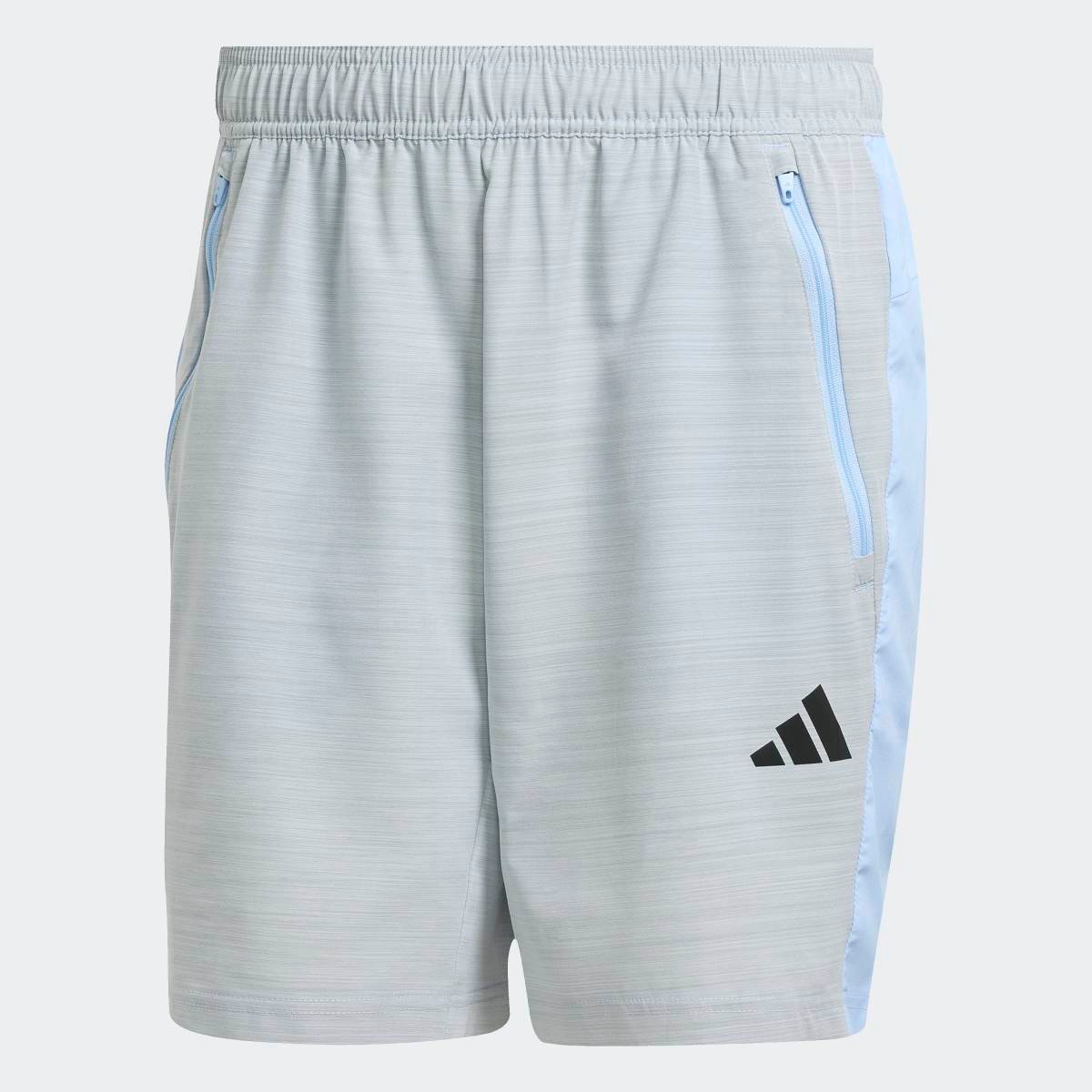 Calções de Homem Train Essentials Woven Mélange Azul-6