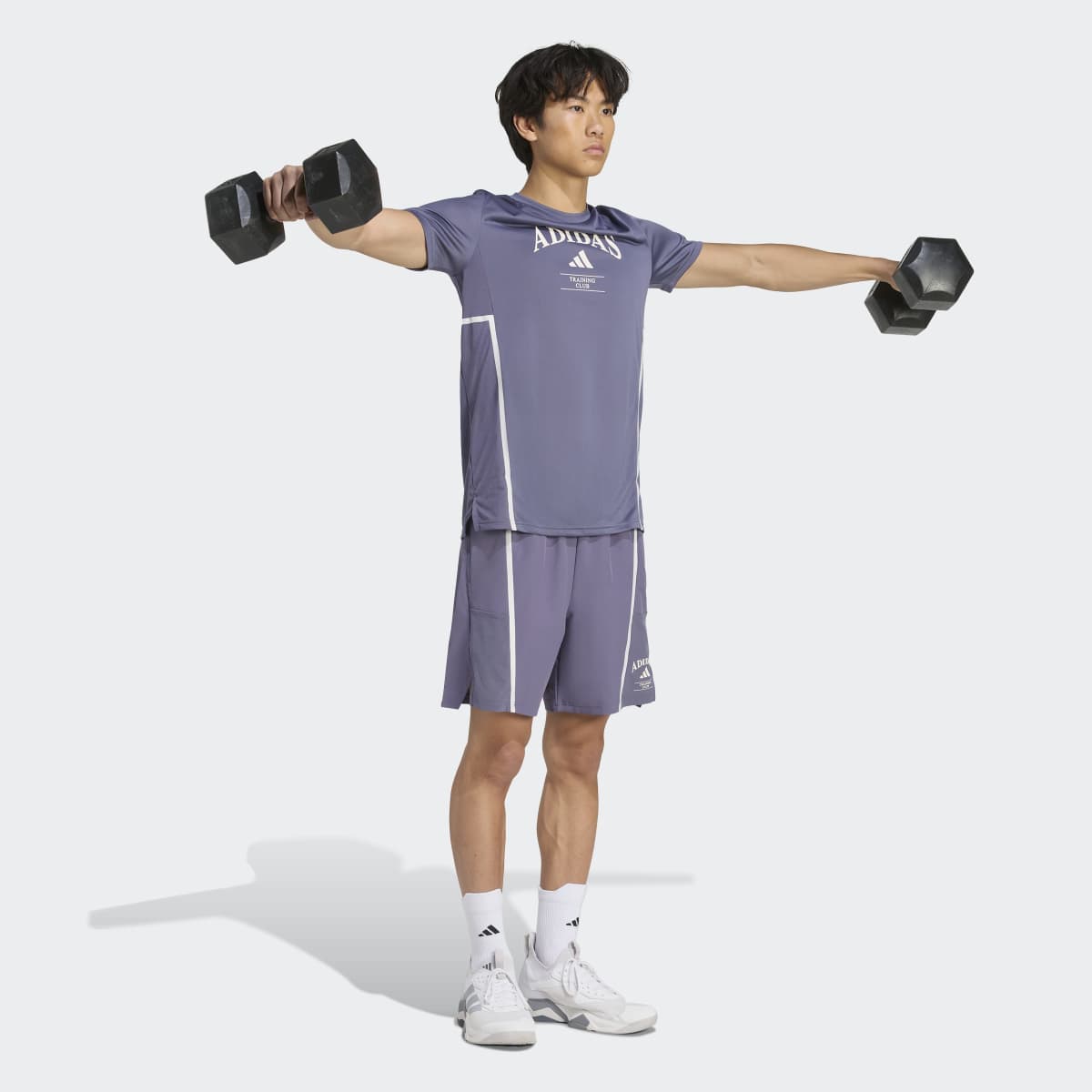 Calções de Homem Designed-for-Training Legacy Roxo-3