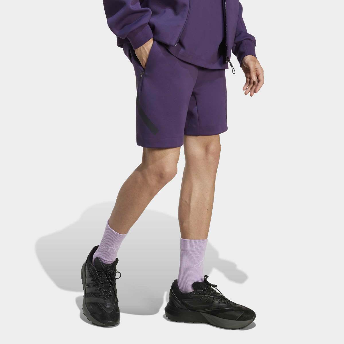 Calções de Homem Z.N.E. Violeta-4