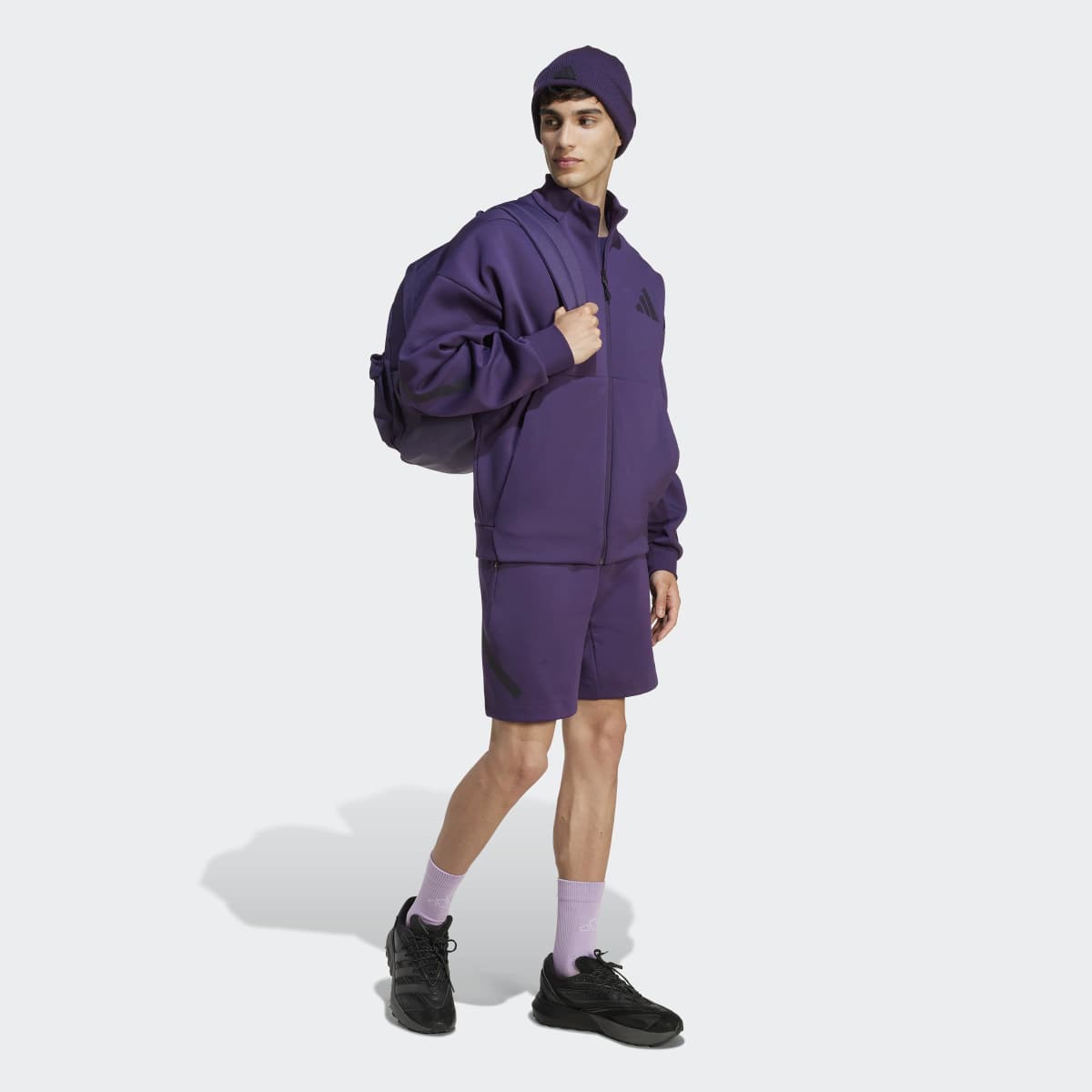 Calções de Homem Z.N.E. Violeta-5