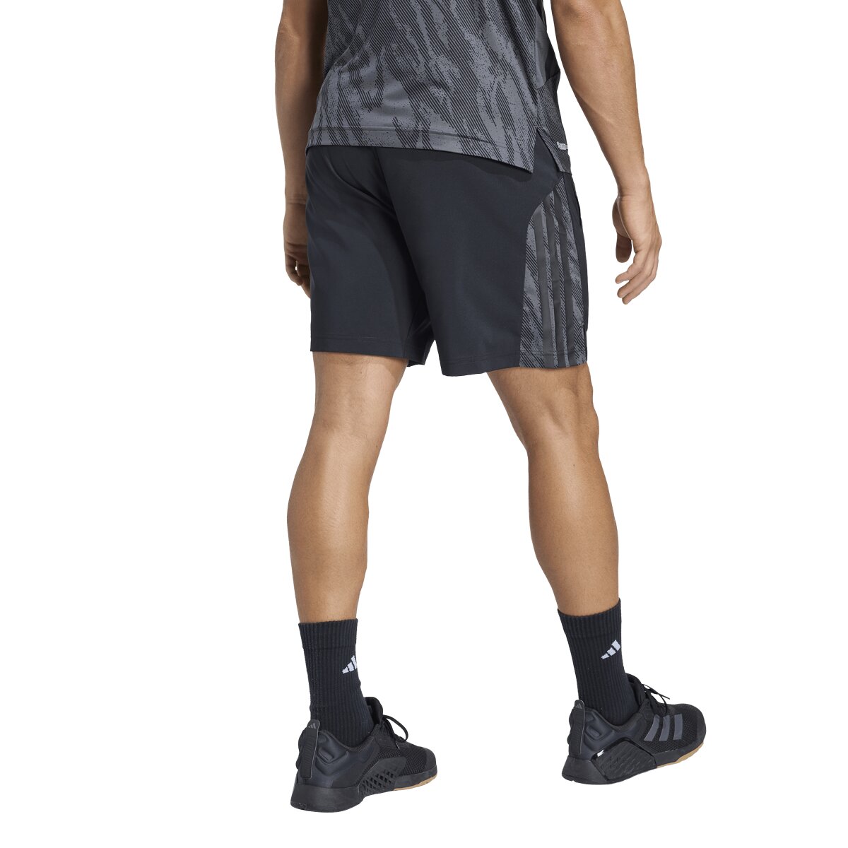 Calções de Homem Workout Essentials Plus Preto-3