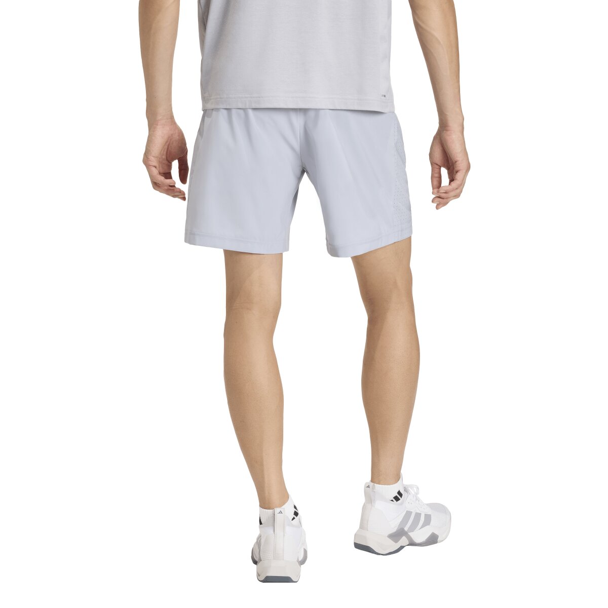Pantalón corto de hombre Workout Essentials Adidas - Gris claro Gris claro-3