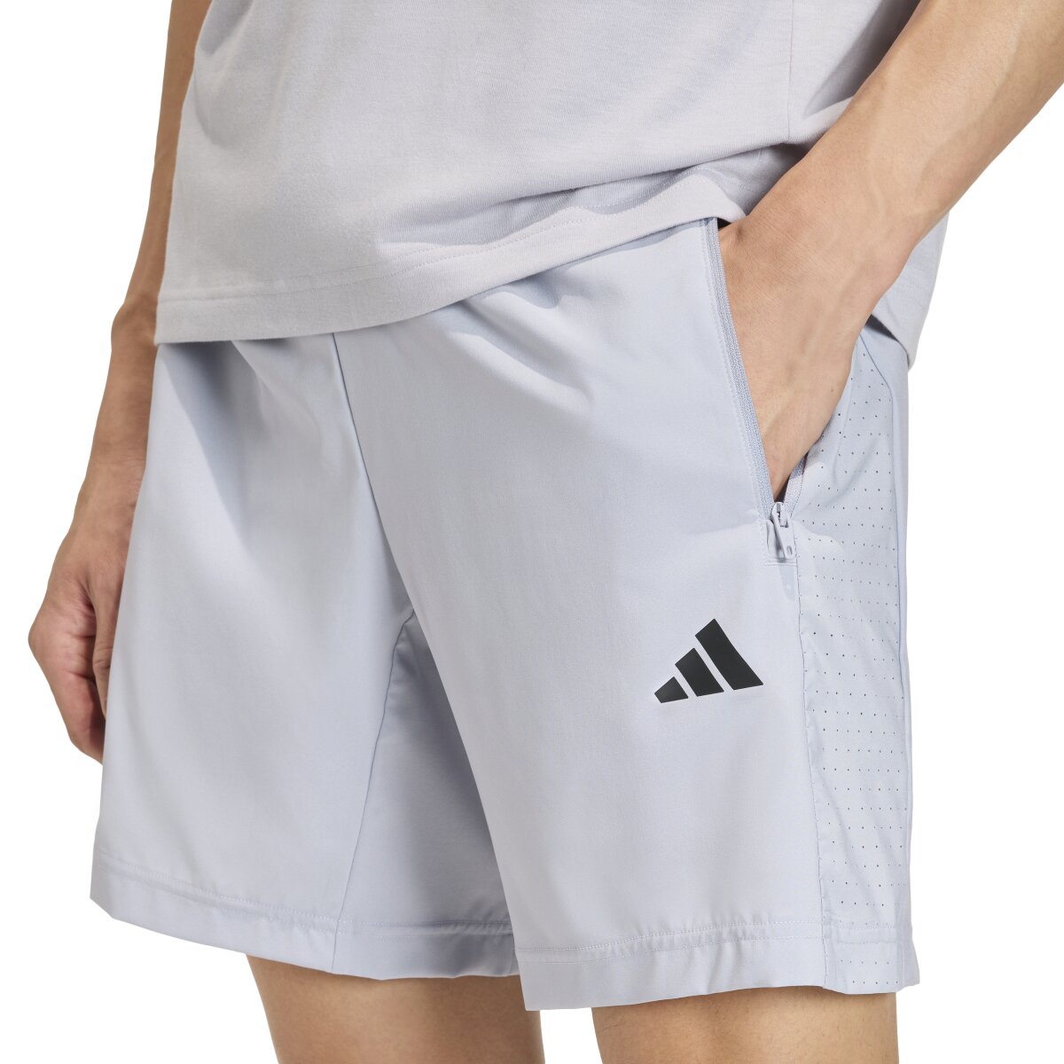 Pantalón corto de hombre Workout Essentials Adidas - Gris claro Gris claro-6