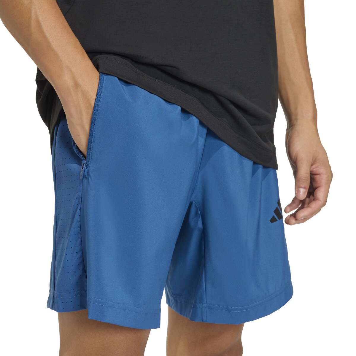 Calções de Homem Workout Essentials Azul-6
