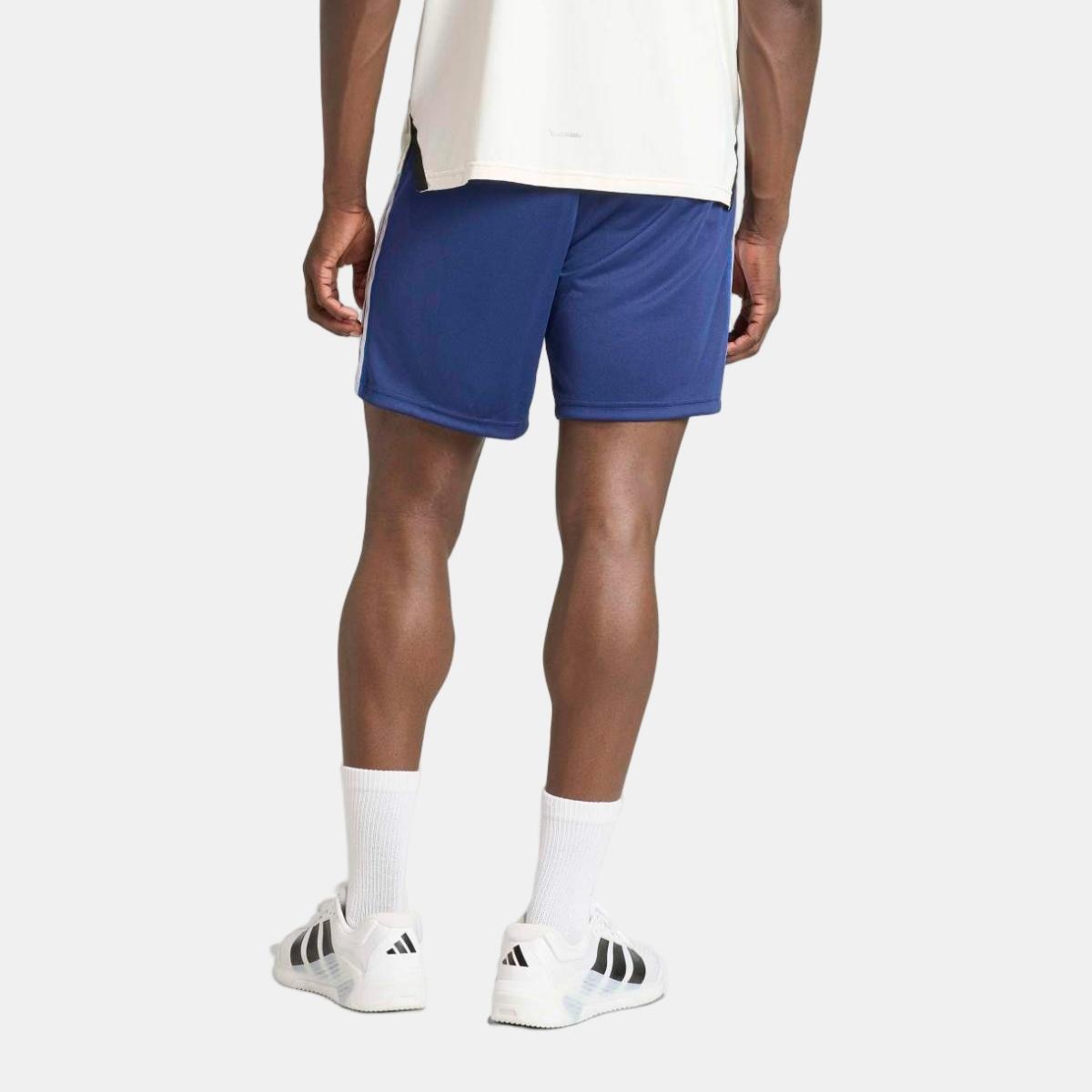 Calções de Homem Essentials All Set 3 Stripes Azul-2