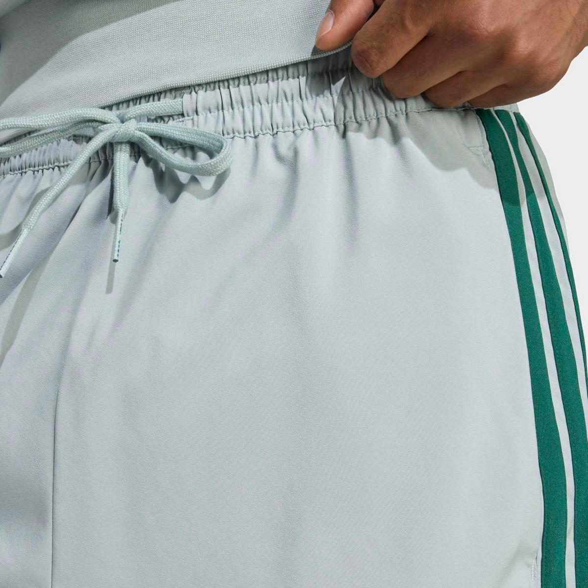 Calções de Homem Essentials Chelsea 3 Faixas Verde-4