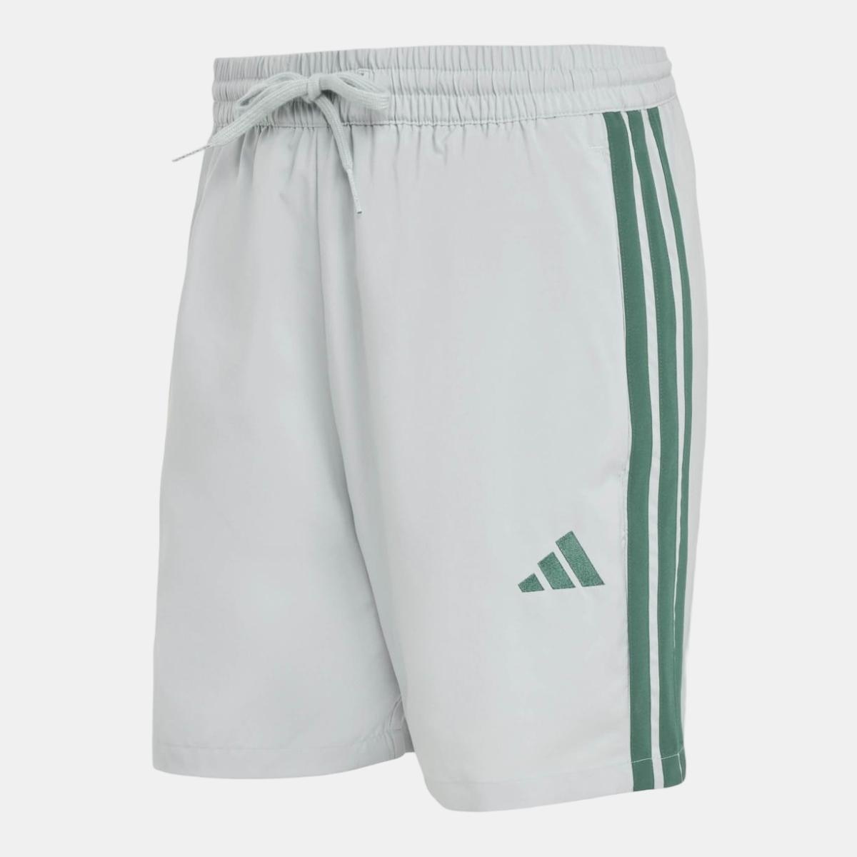 Calções de Homem Essentials Chelsea 3 Faixas Verde-6
