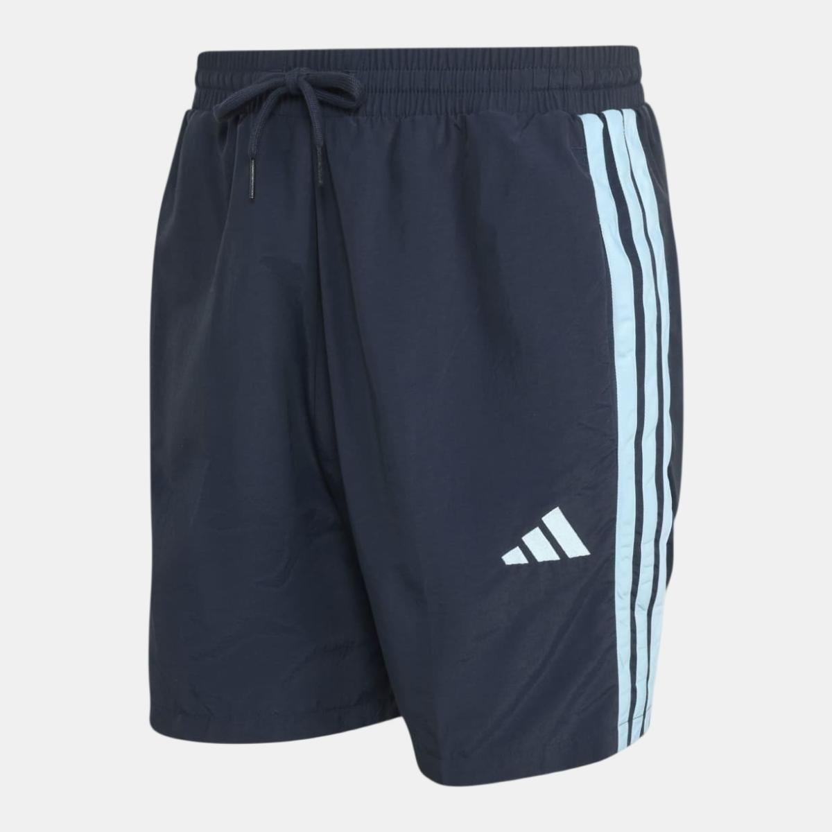 Calções de Homem 3 Stripes Chelsea Azul-marinho-6