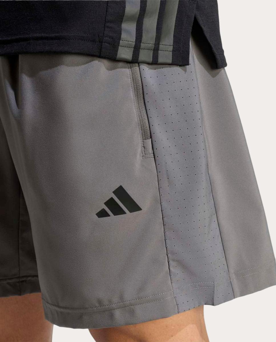 Calções de Homem Workout Essentials Cinzento-4